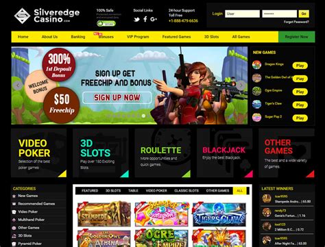 silveredge casino - silver edge casino online